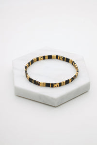 Zafino - TILE bracelet - black / brown